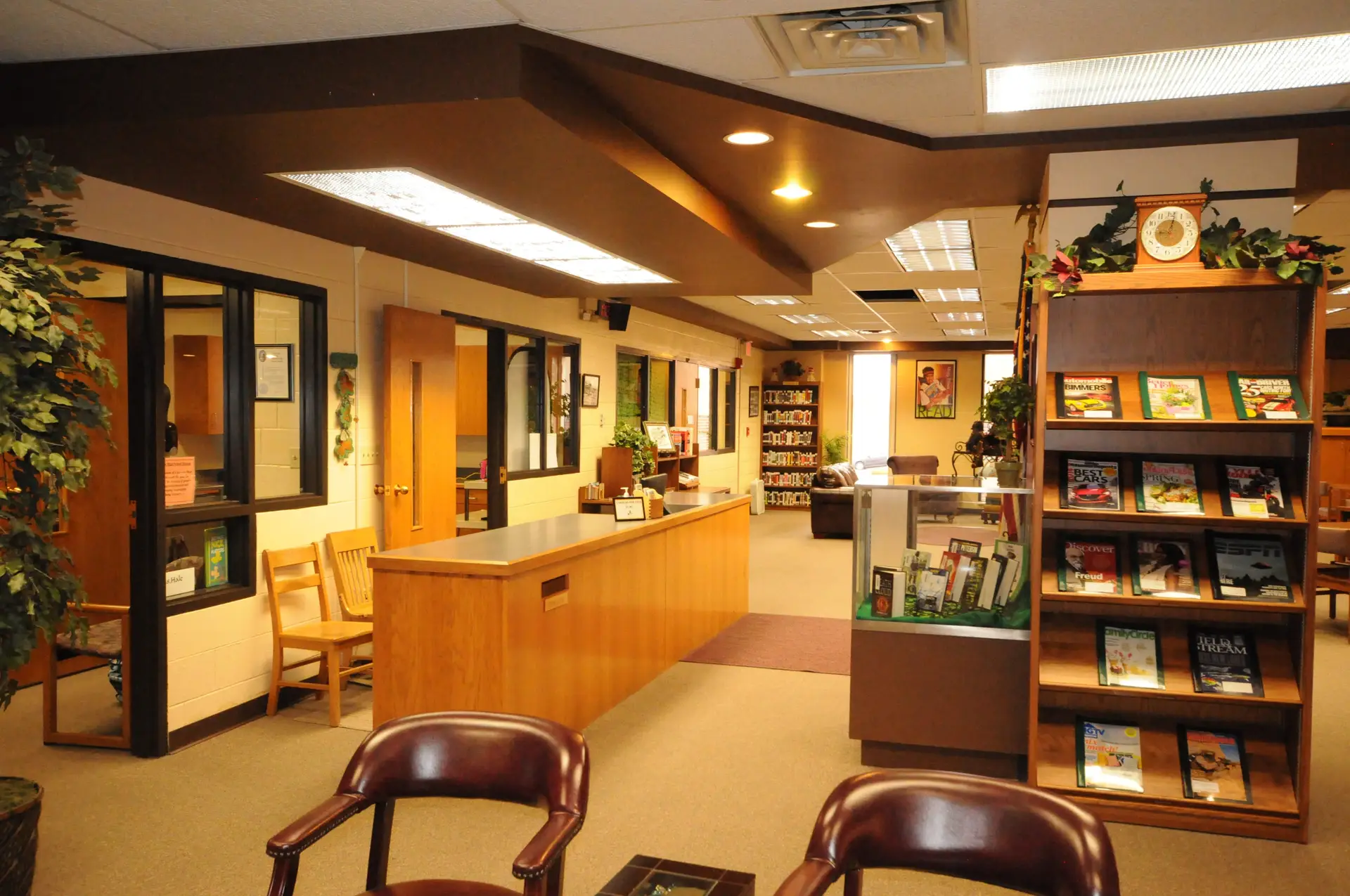 Lafayette High School library