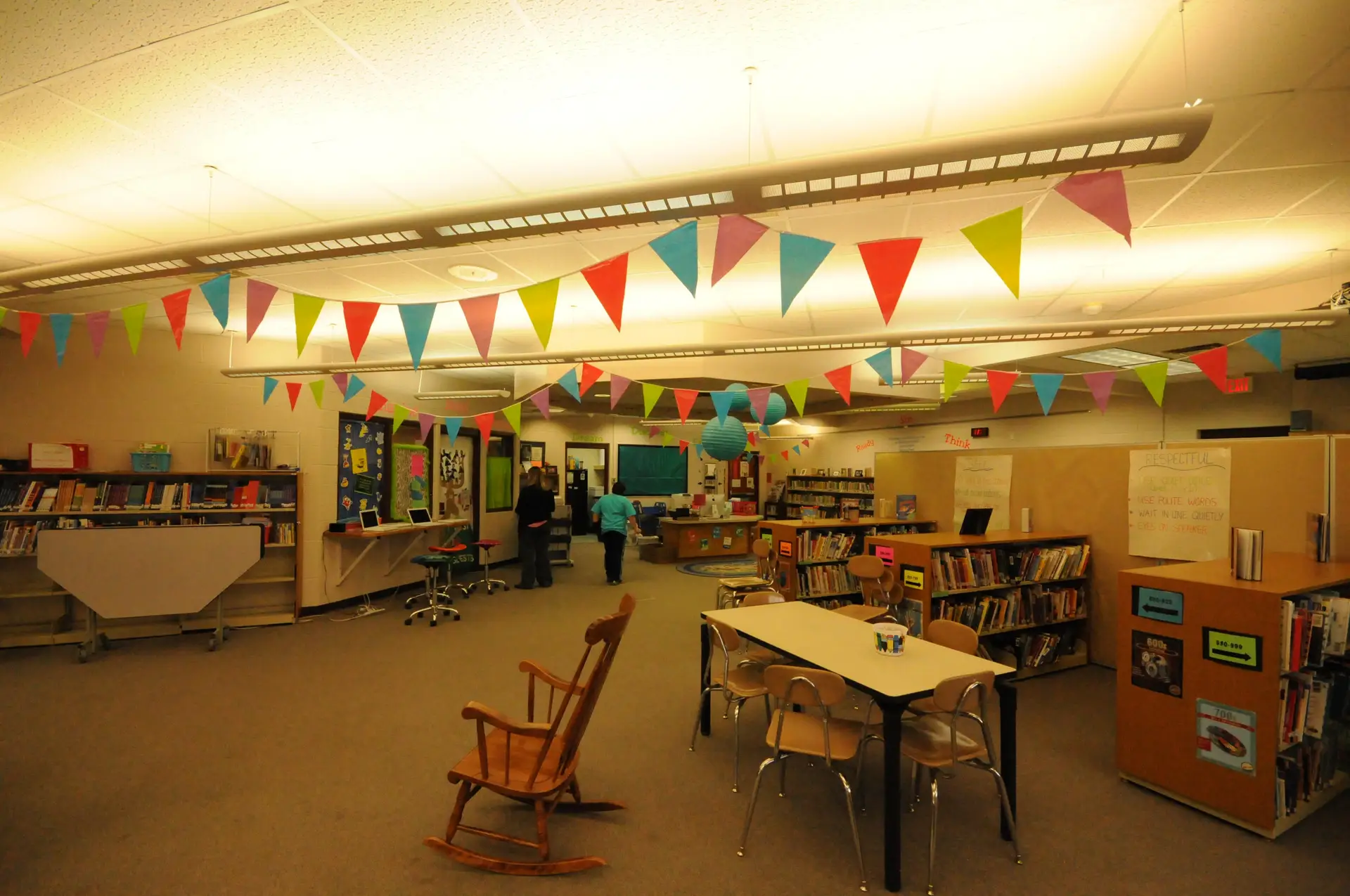 Picket Elementary School library