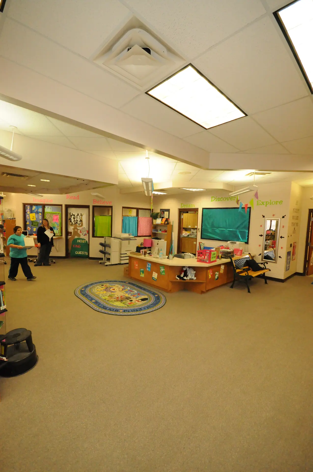 Picket Elementary School library