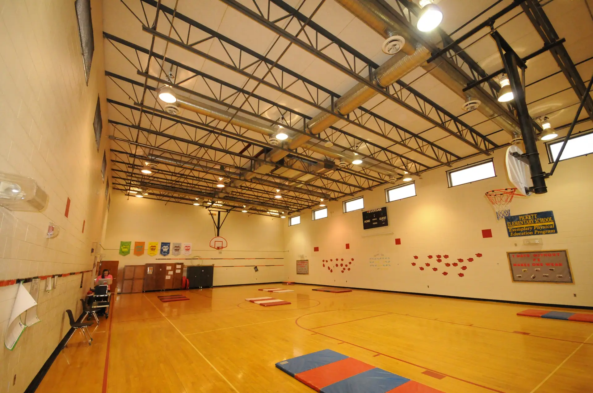 Picket Elementary School gym