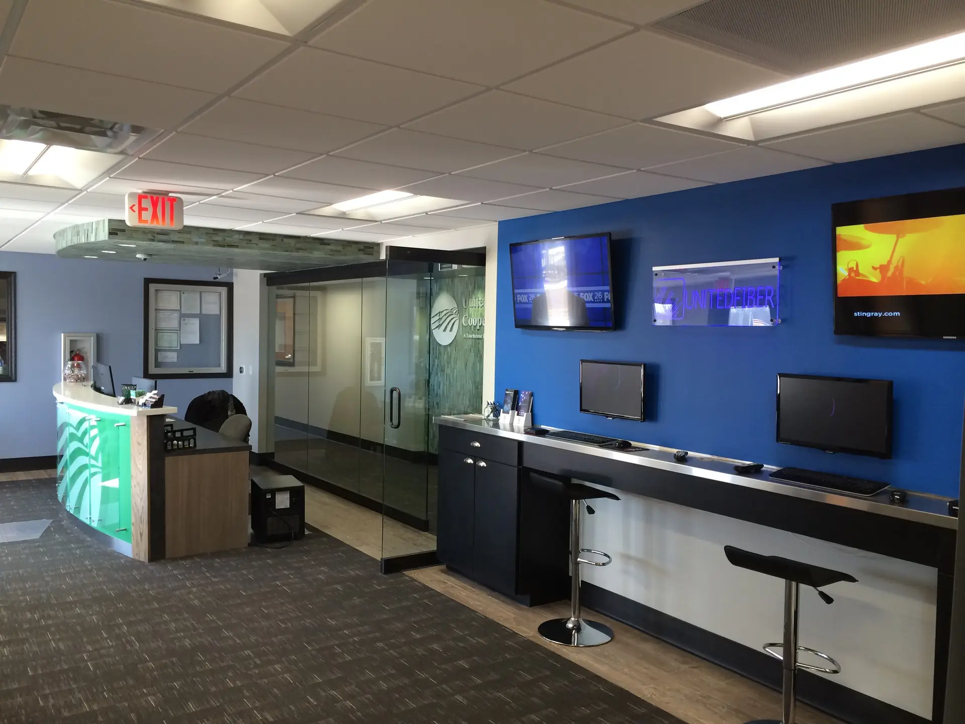 United Fiber lobby