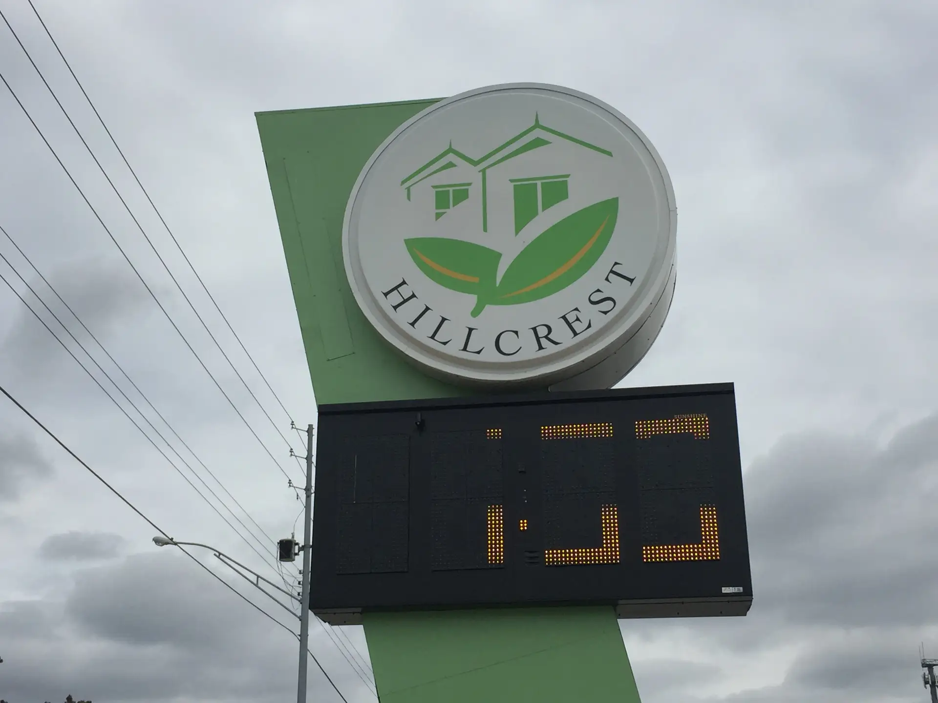 Hillcrest Thrift Shoppe sign