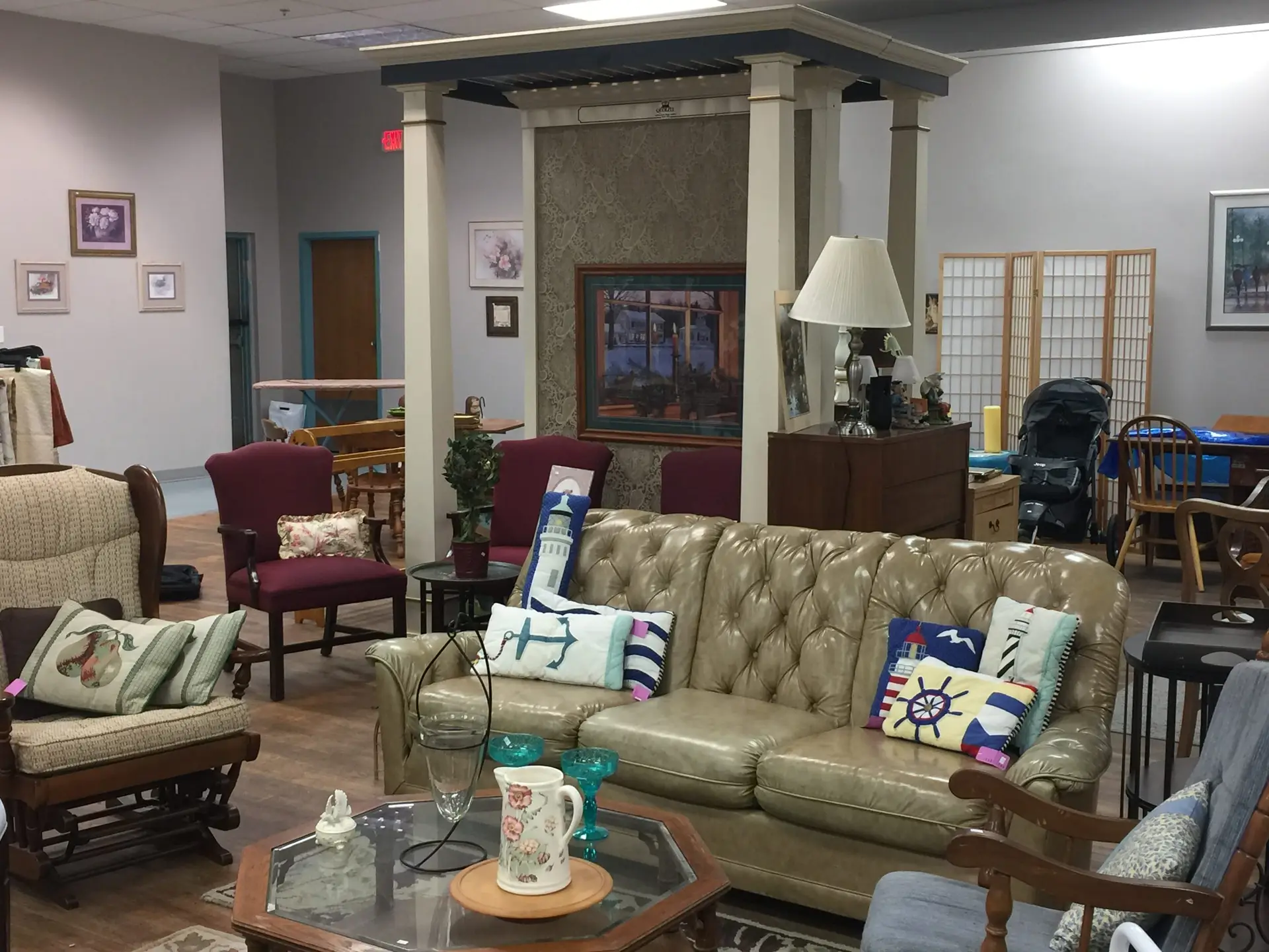 Furniture retail space