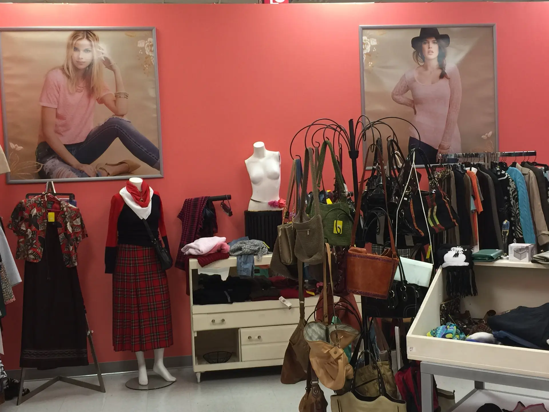 Clothing retail space