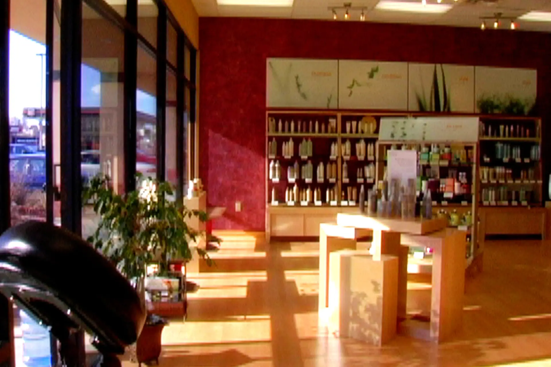 Wellness retail space